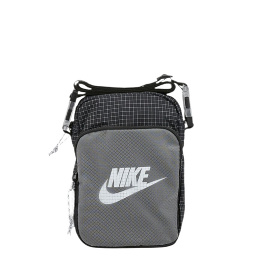Nike Men's NK Heritage Crossbody Waist bag 'Black/ Grey'
