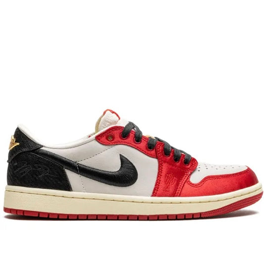 Air Jordan 1 Retro Low x Trophy Room OG ‘Sail/ Black- Varsity Red- Muslin’
