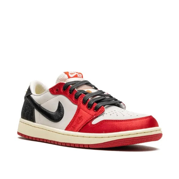Air Jordan 1 Retro Low x Trophy Room OG ‘Sail/ Black- Varsity Red- Muslin’