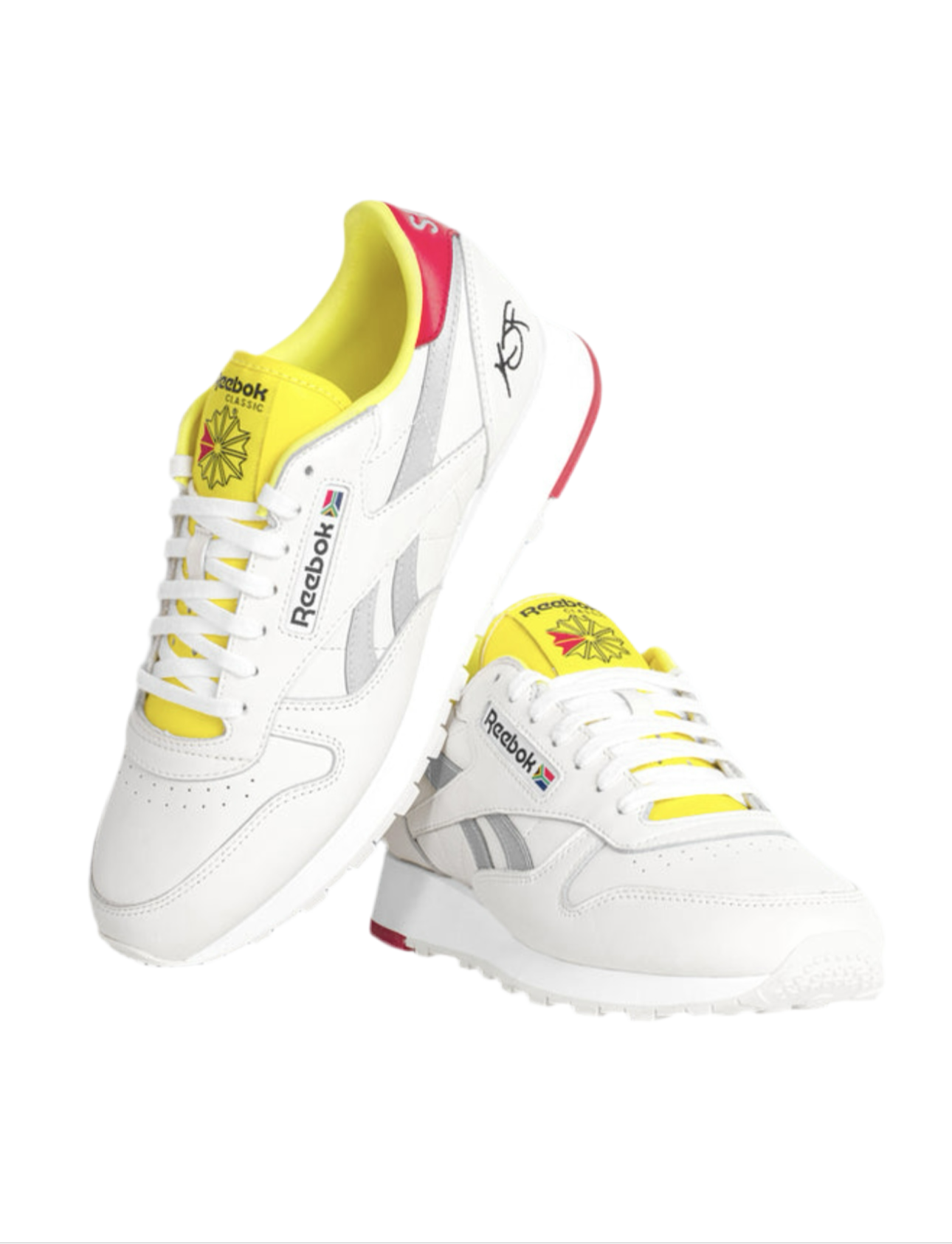 Reebok x AKA ‘White/ grey/ yellow/ red’