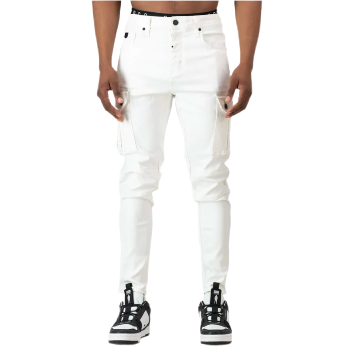 SPCC Cyclone Jeans White